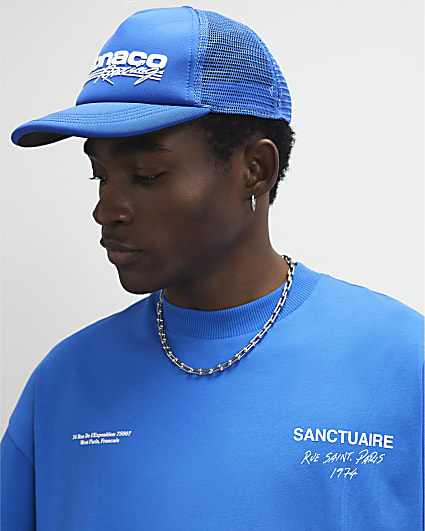 Blue Monaco Racing Cap