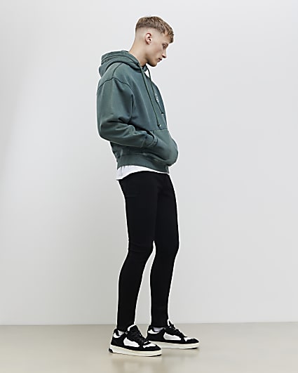 Black Spray On Jeans