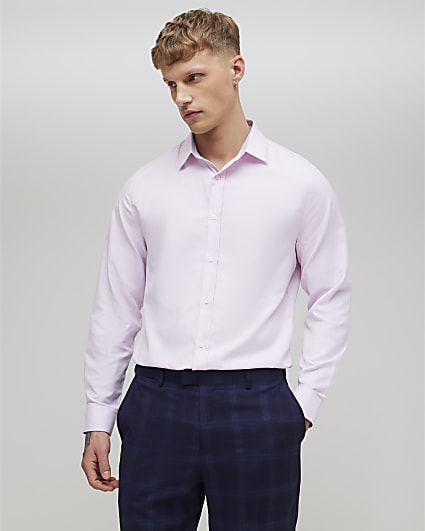 Pink Slim Fit Premium Formal Shirt