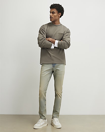 Blue Skinny Fit Jeans