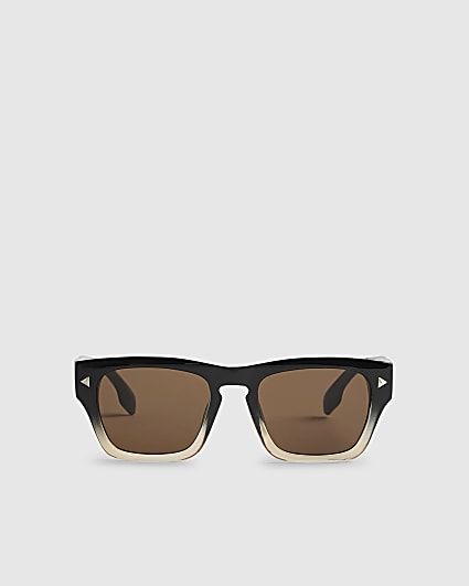 Black Ombre Wayfarer Sunglasses