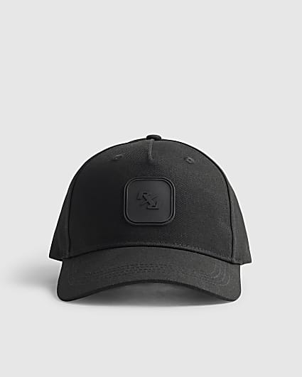 Black RXR Rubberised Badge Cap