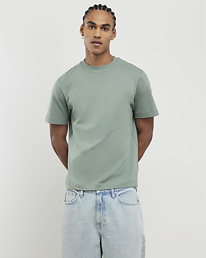 Green Regular Fit T-Shirt
