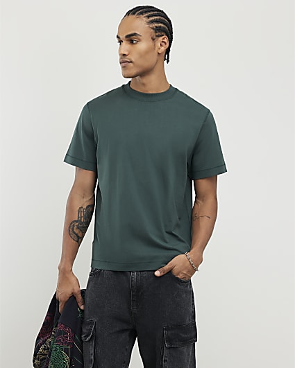 Green Regular Fit T-Shirt
