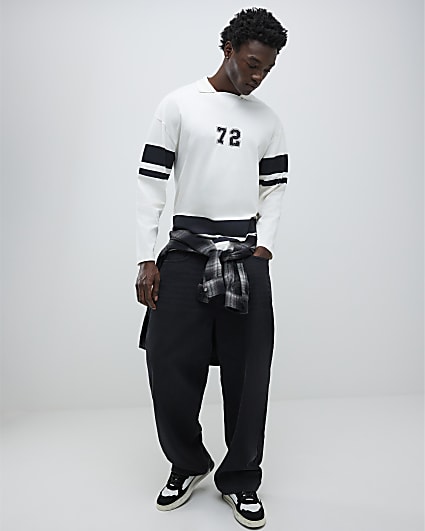 White Bandana 72 Sports Polo Shirt