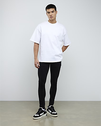 Black Spray On Jeans