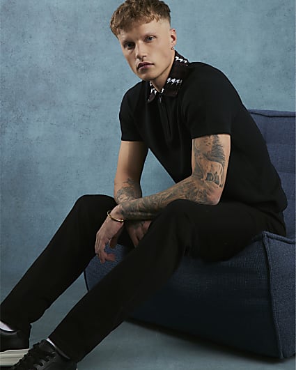 Black Ultimate slim fit jeans