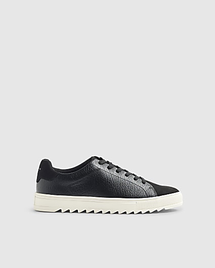 Black Shark Tooth Sole Trainers