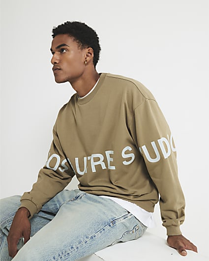 Beige Oversized Fit Autre Studios Sweatshirt