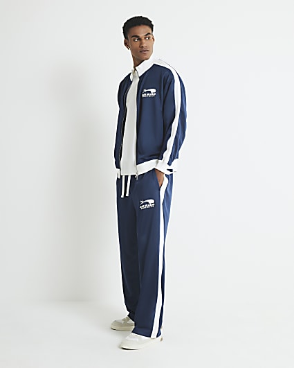 Blue Regular Fit Aura Studios Joggers