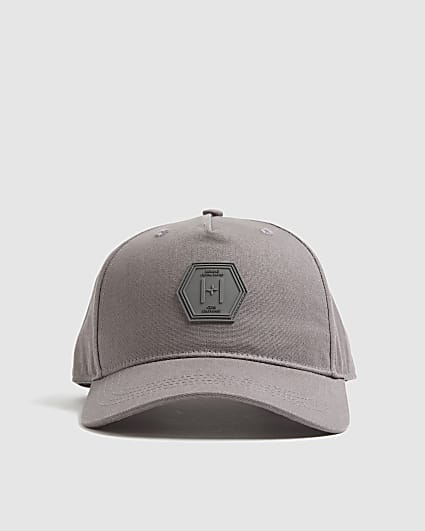 Grey Hexagon Badge Cap