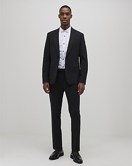 Black Skinny Fit Trousers
