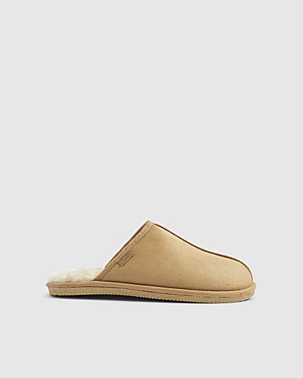 Brown Mule Slippers