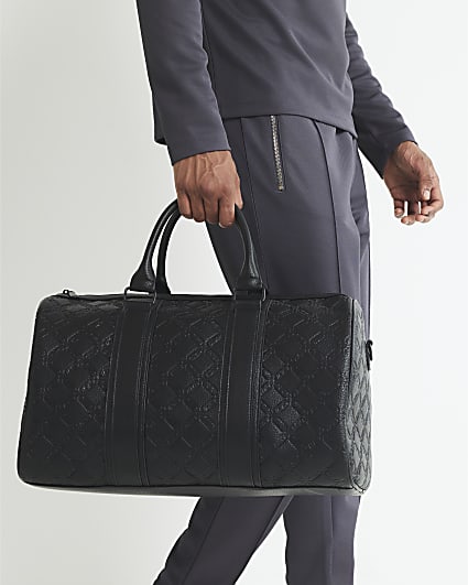 Black Monogram Holdall Bag
