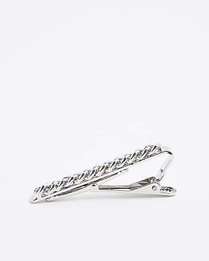 Silver Chain Tie Slide