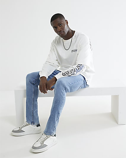 Blue Skinny Fit Jeans
