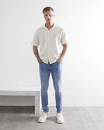 Blue Skinny Fit Jeans