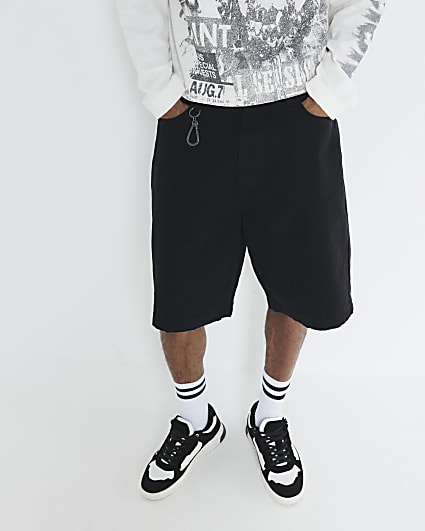 Black Skater Shorts