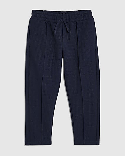 Mini Boys Navy Smart Joggers