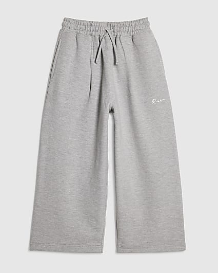 Boys Grey Extra Baggy Joggers