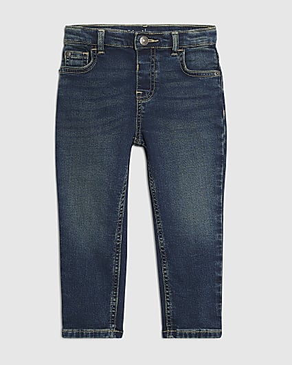 Mini Boys Blue Stretch Skinny Leg Jeans