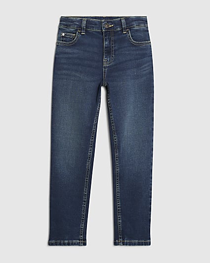 Boys Blue Stretch Skinny Leg Jeans