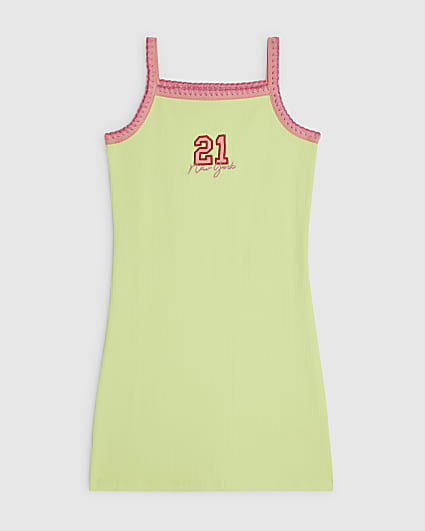 Girls Green 21 New York Cami Dress