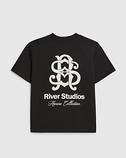 Boys Black River Studios T-Shirt
