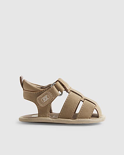 Baby Boys Beige Fisherman Sandals