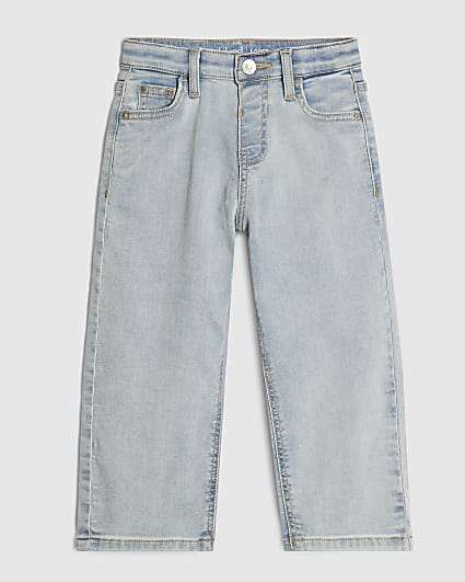 Mini Boys Blue Loose Jeans