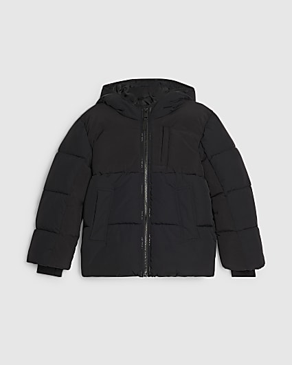 Boys Black MCMXII Heavyweight Padded Jacket