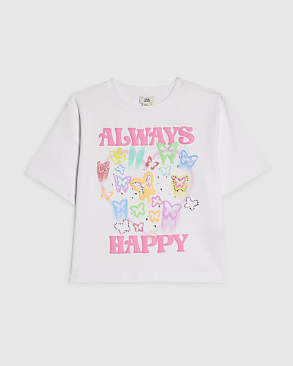 T-shirts fille Mauve | Okaïdi & Obaïbi