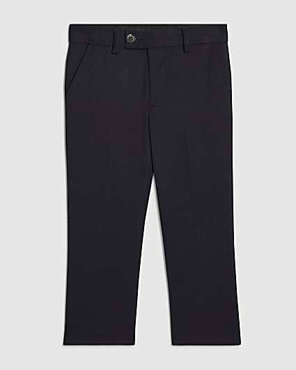 Mini Boys Navy Tailored Suit Trousers