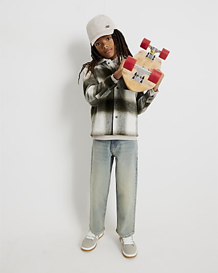 Boys Blue Loose Fit Jeans