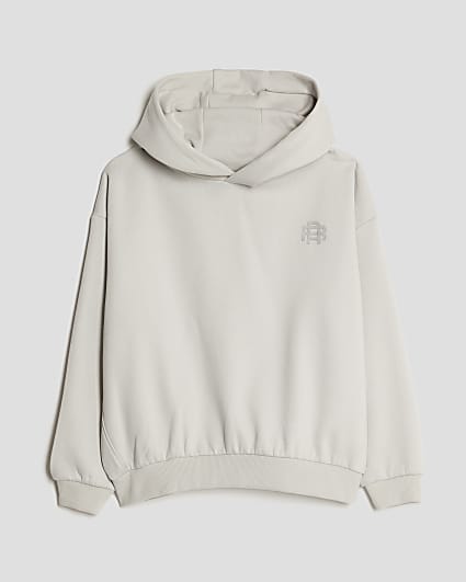 Boys Grey RR Hoodie