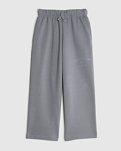 Boys Blue Essentialism Wide Leg Joggers