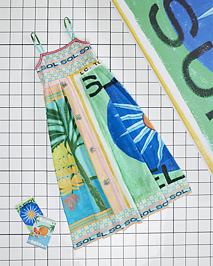 Girls Multi Colour Atlas Maxi Dress