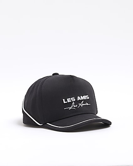 Mini Boys Black Les Amis Baseball Cap