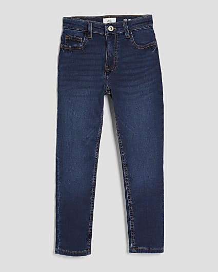 Boys Blue Stretch Skinny Jeans