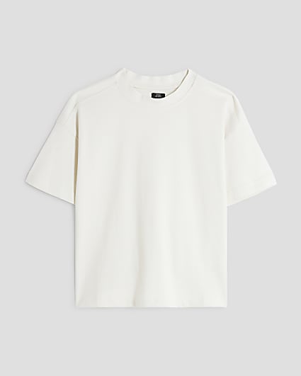 Boys White Oversized T-Shirt