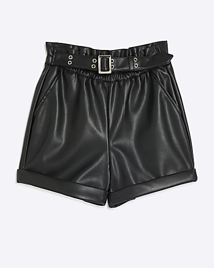 Boys navy chino shorts River Island