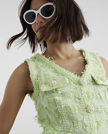 White Oval 60s Sunglasses