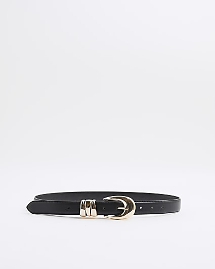 Black Triple Keeper Belt