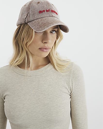 Brown Out Of Office Cap