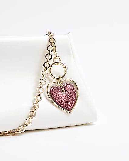 Red Heart Bag Charm