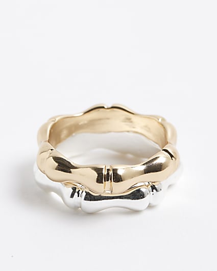 Metal Multi Bamboo Pack Of 2 Ring