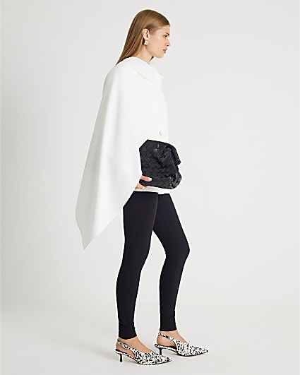 Black Ponte Leggings