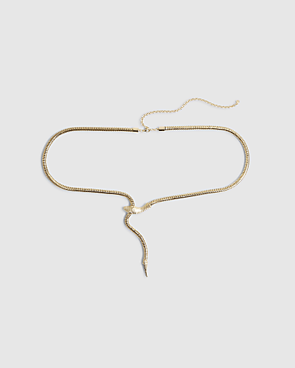 Gold Snake Chain Belt