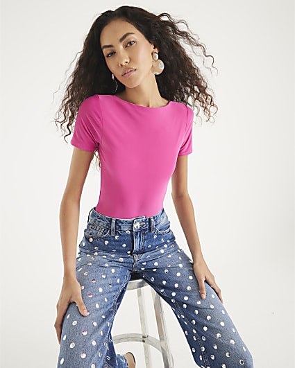 Pink Short Sleeve T-shirt