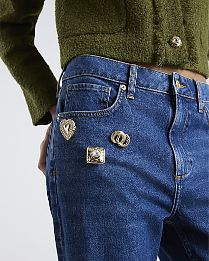 Gold Heart Brooch Multipack